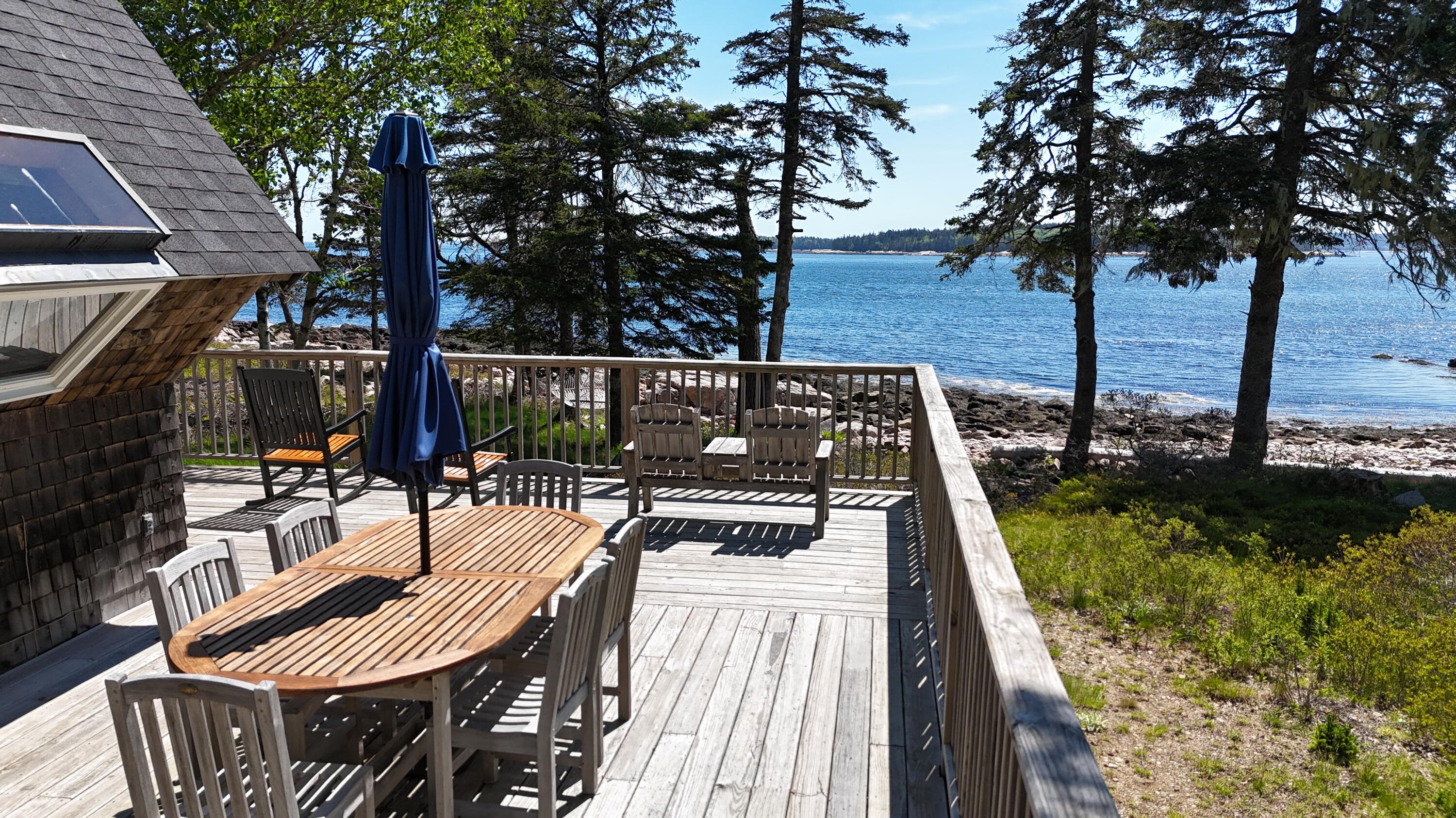 180 Red Point Road Swans Island, ME 04685 - Photo 1 of 42 deck table