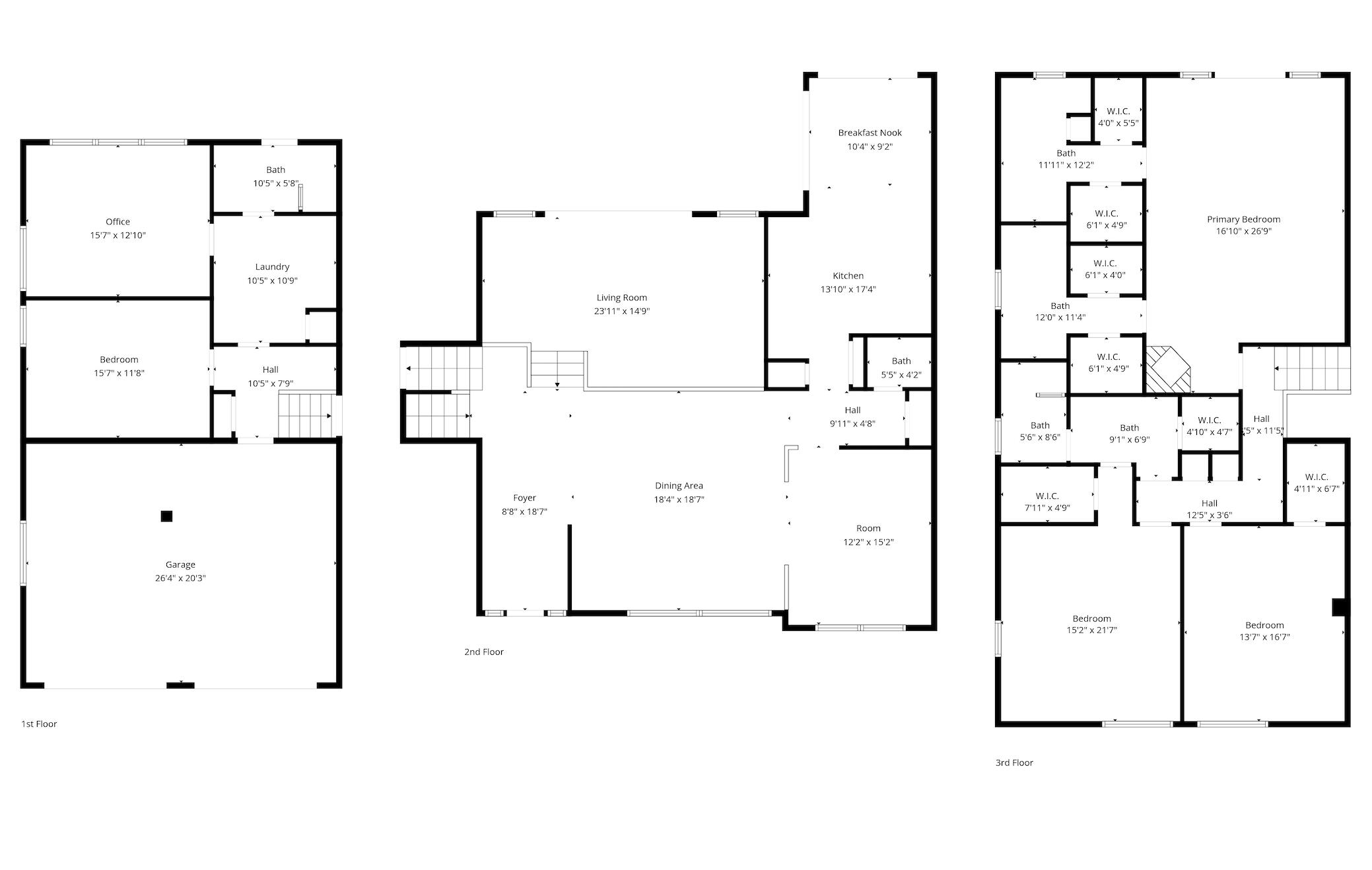 3001 Northeast 47th Street Lighthouse Point, FL 33064 - Photo 39 of 39 a picture of floor plan