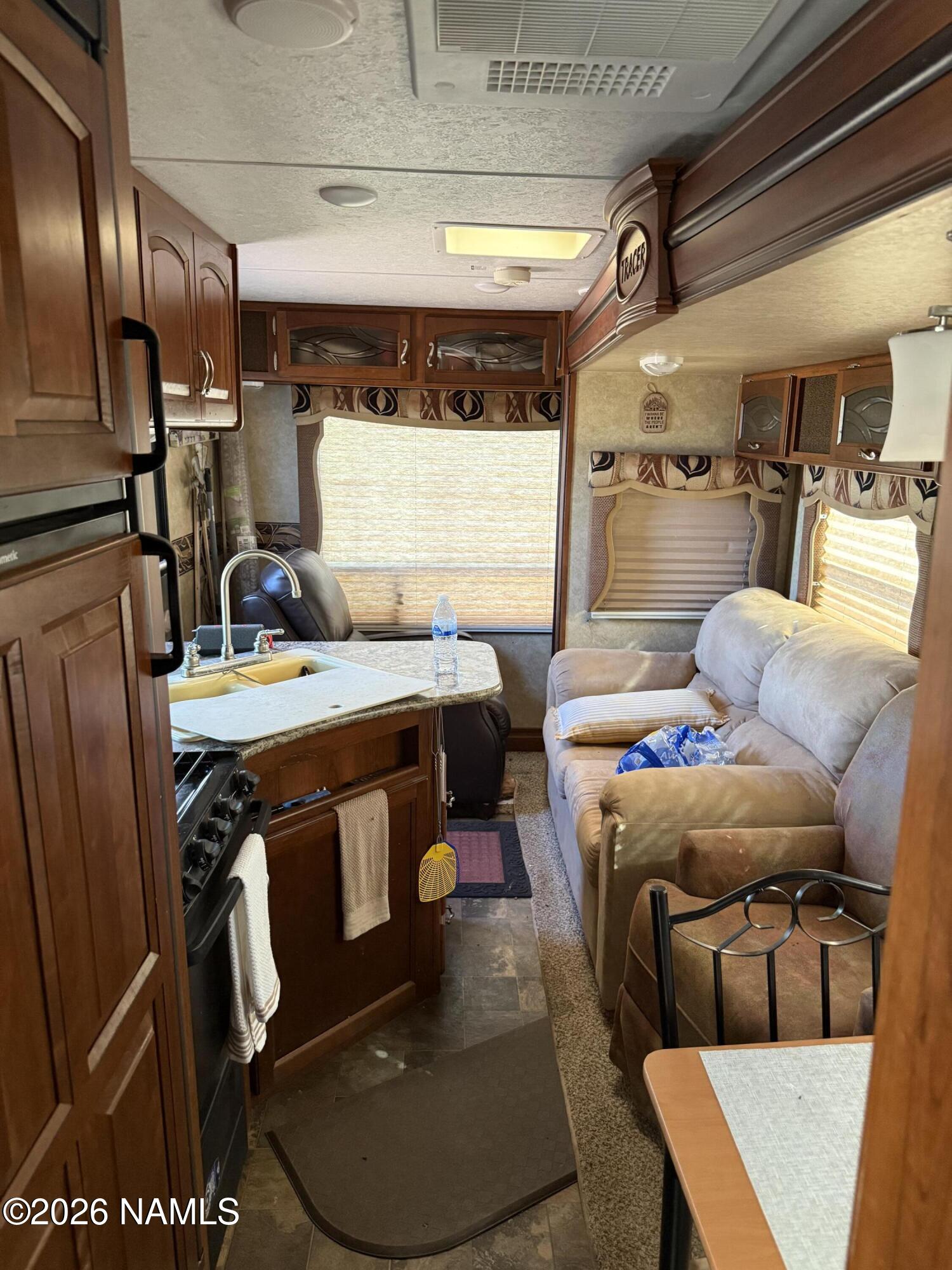 3028 South Spruce Road Williams, AZ 86046 - Photo 12 of 17 Inside RV Trailer