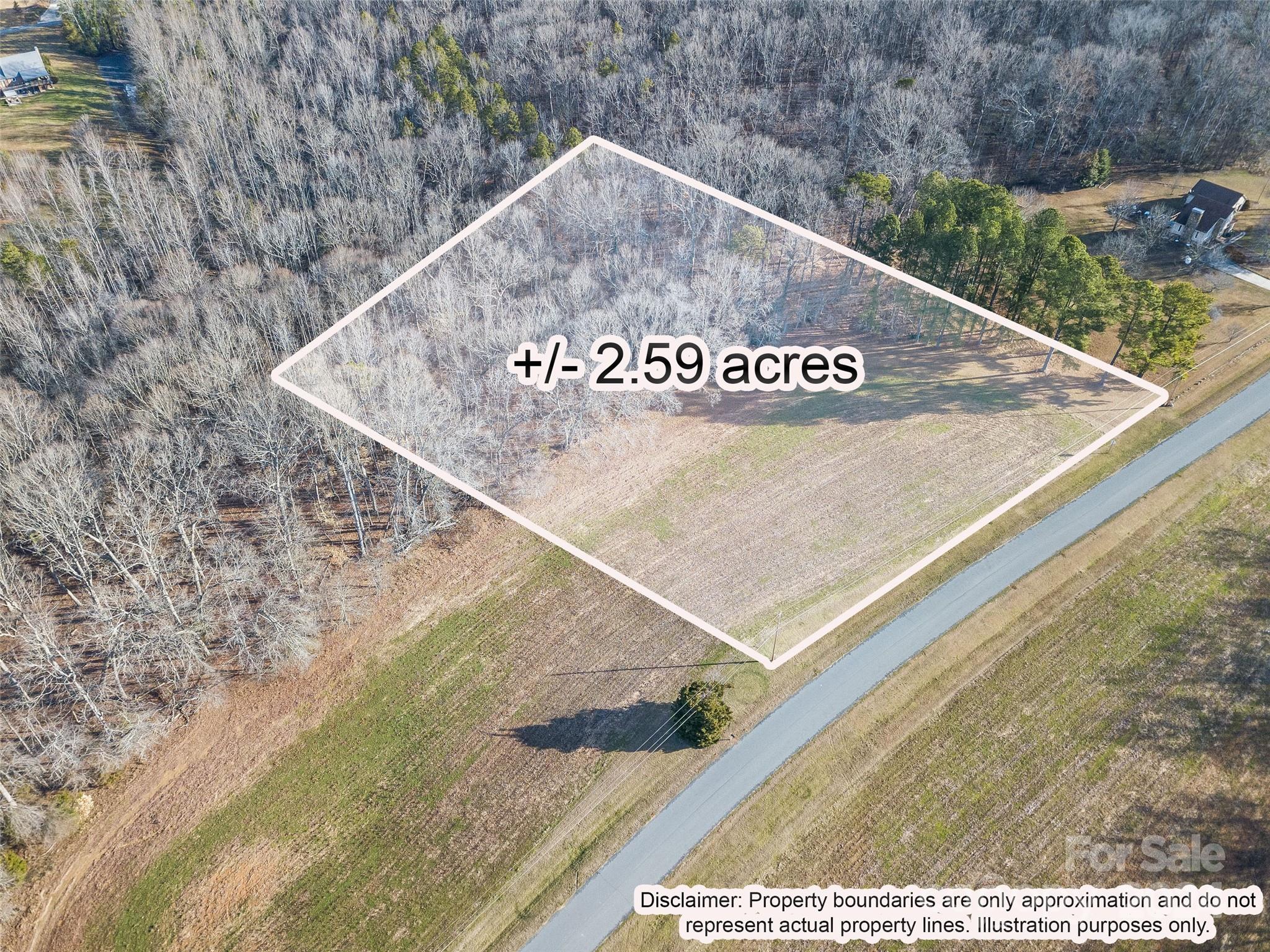 2.5-acres Mann Road Albemarle, NC 28001 - Photo 4 of 15 a view of a dry back yard
