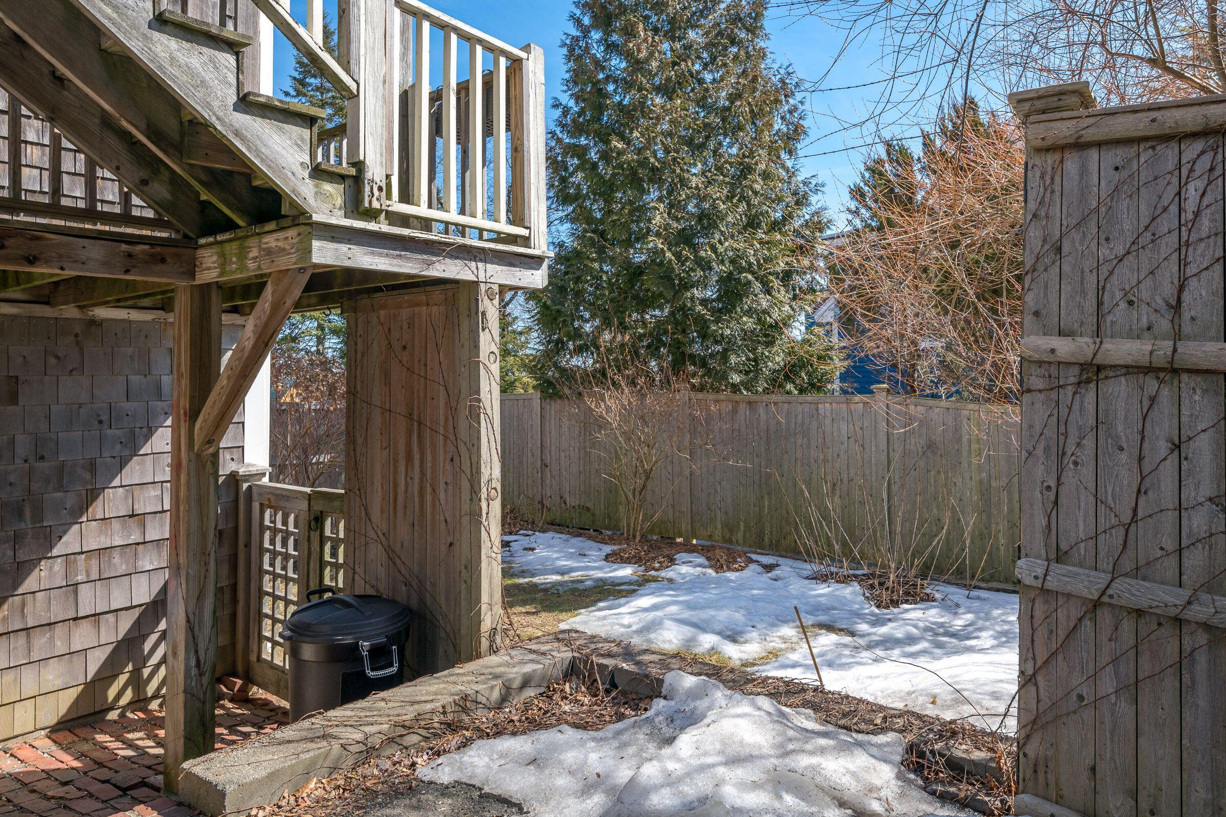 92 Salem Street, Unit 2 Portland, ME 04102 - Photo 23 of 26 Salem back yard