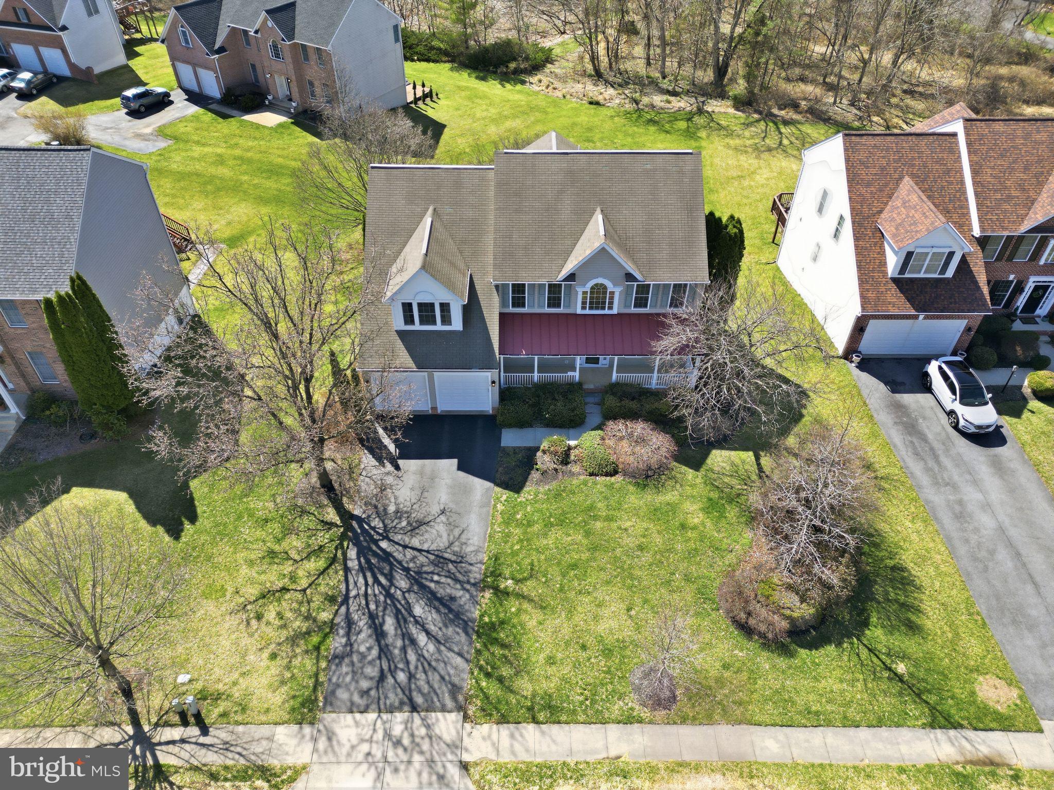 5044 Jericho Road Columbia, MD 21044 - Photo 19 of 67 Aerial view. Homes are spaced apart well.