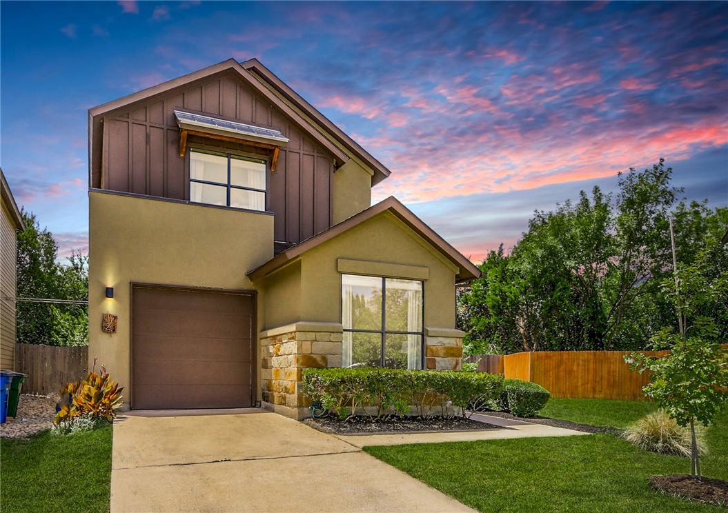 1121 Blair Way Austin, TX 78704 - Photo 1 of 1 a front view of a house with garden