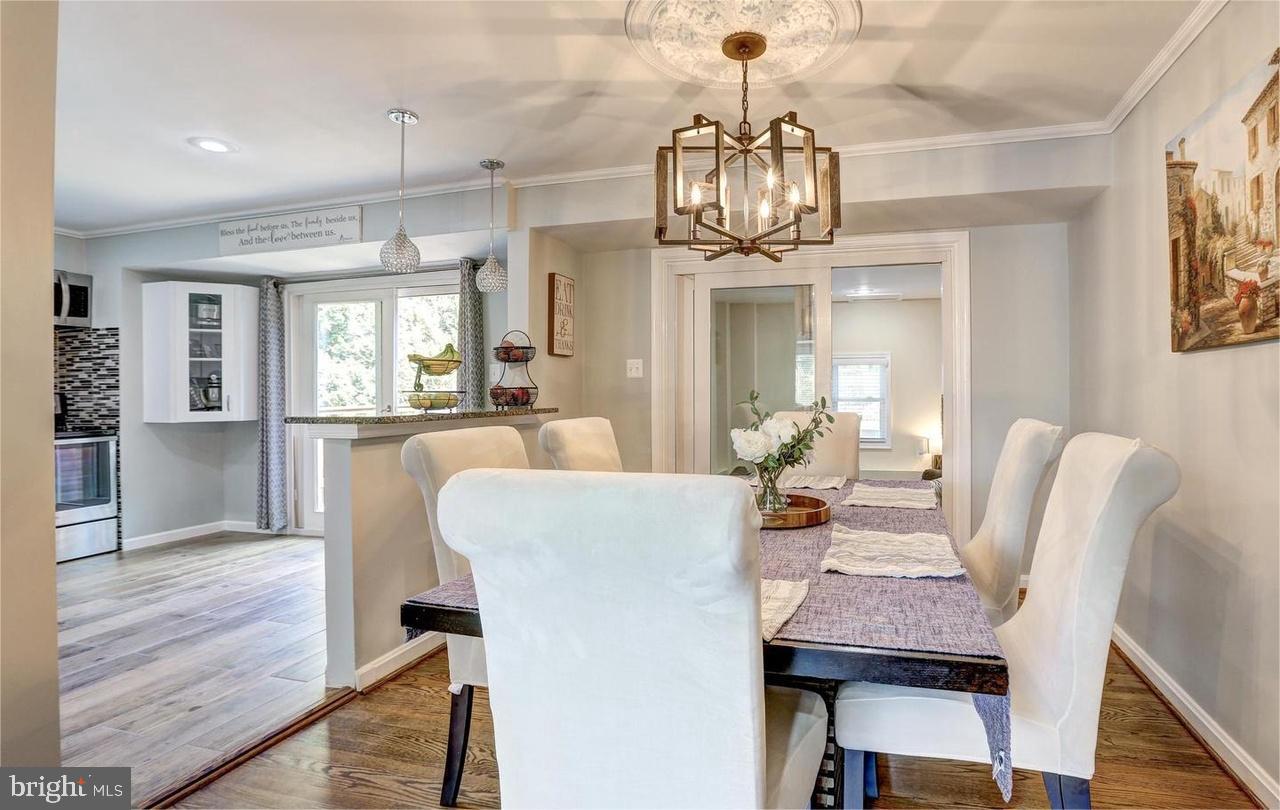 1225 Kathryn Road Silver Spring, MD 20904 - Photo 5 of 25 Charming dining space with modern flair.