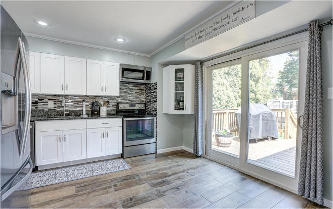 1225 Kathryn Road Silver Spring, MD 20904 - Photo 6 of 25 Modern kitchen with door to outside