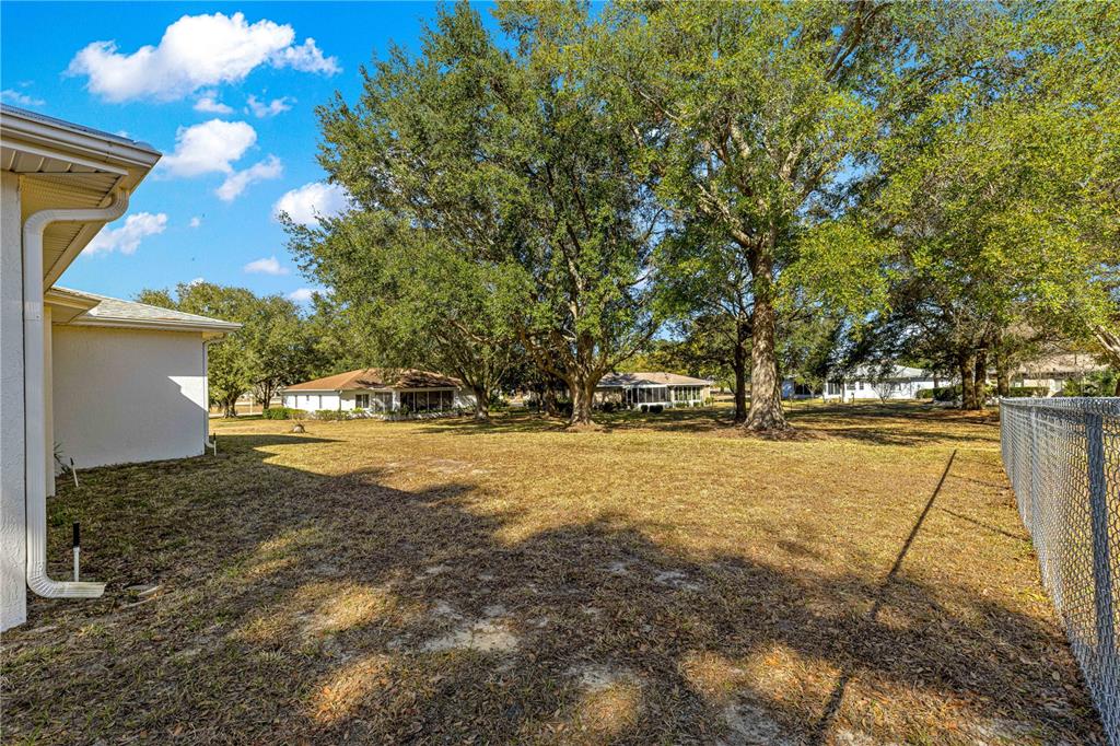 6115 Southwest 104th Street Ocala, FL 34476 - Photo 34 of 39 a view of yard with swimming pool and trees