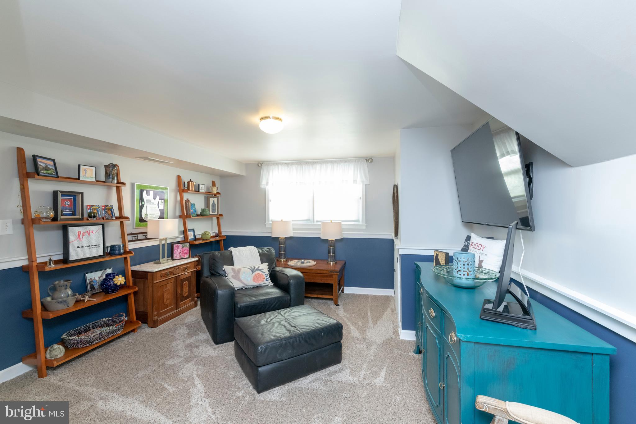 4 Ridgefield Road Lutherville-Timonium, MD 21093 - Photo 21 of 37 Family room has new carpet and leads to garage