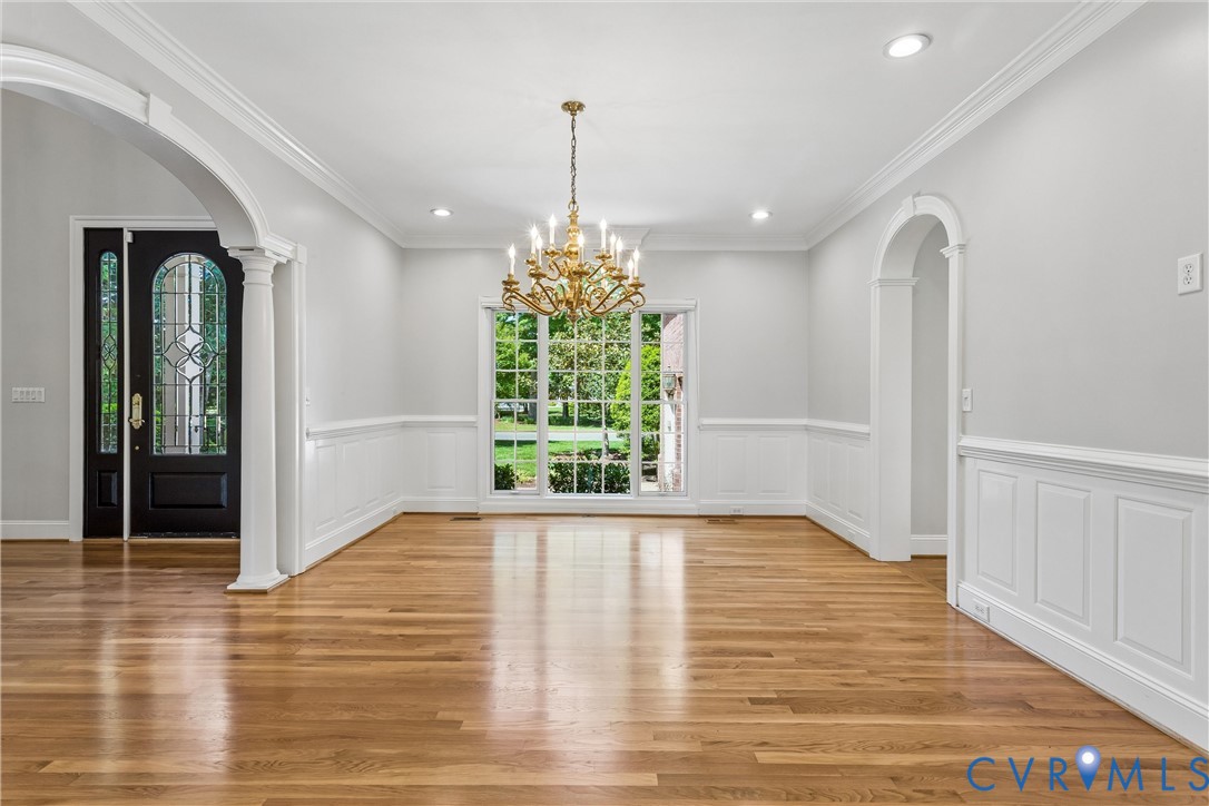 3009 Travis Pond Road Williamsburg, VA 23185 - Photo 15 of 100 Spacious room featuring wood flooring, wainscoting