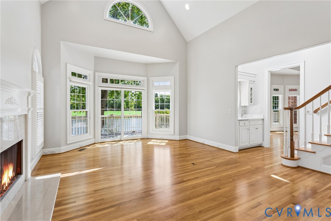 3009 Travis Pond Road Williamsburg, VA 23185 - Photo 25 of 100 Spacious living area featuring high vaulted ceilin