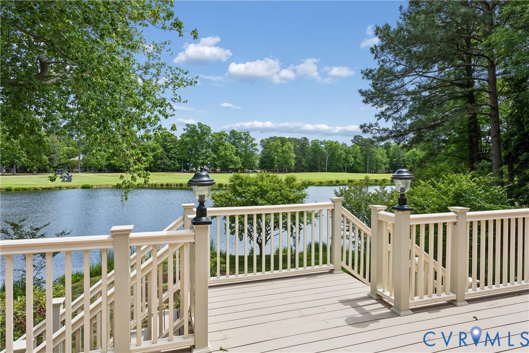 3009 Travis Pond Road Williamsburg, VA 23185 - Photo 3 of 100 Spacious outdoor deck with composite decking and w