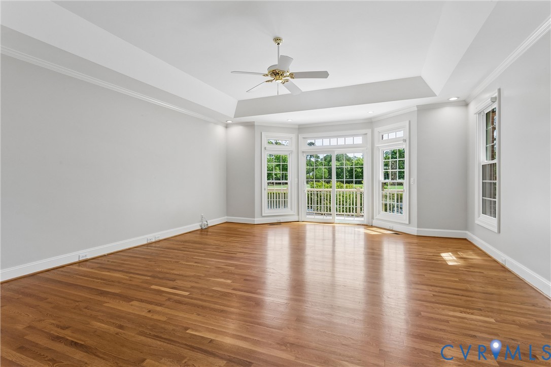 3009 Travis Pond Road Williamsburg, VA 23185 - Photo 42 of 100 Spacious room featuring wood-finish flooring and a