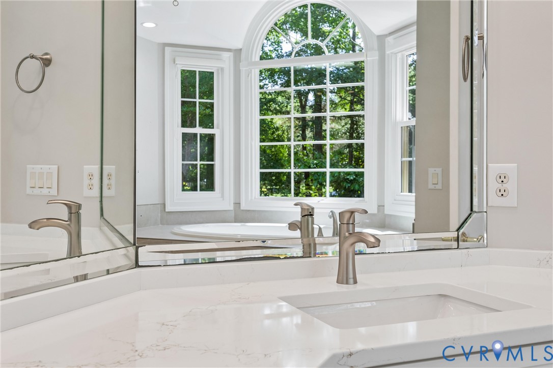 3009 Travis Pond Road Williamsburg, VA 23185 - Photo 48 of 100 White countertop featuring an integrated rectangul