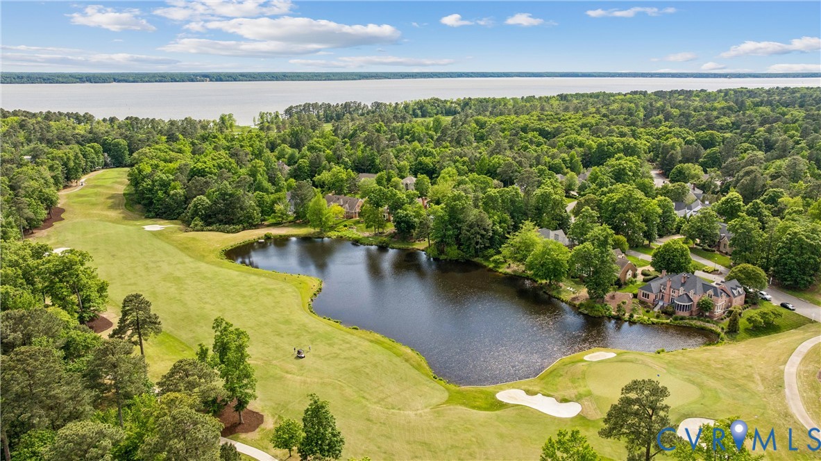 3009 Travis Pond Road Williamsburg, VA 23185 - Photo 83 of 100 Expansive golf course property featuring a large l
