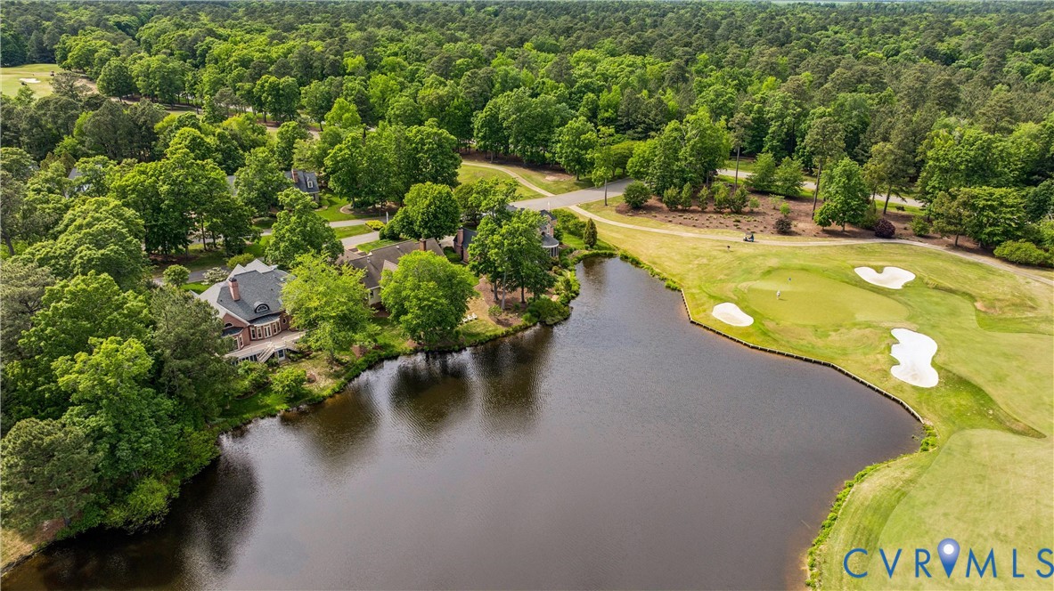3009 Travis Pond Road Williamsburg, VA 23185 - Photo 87 of 100 Waterfront property featuring a brick exterior and