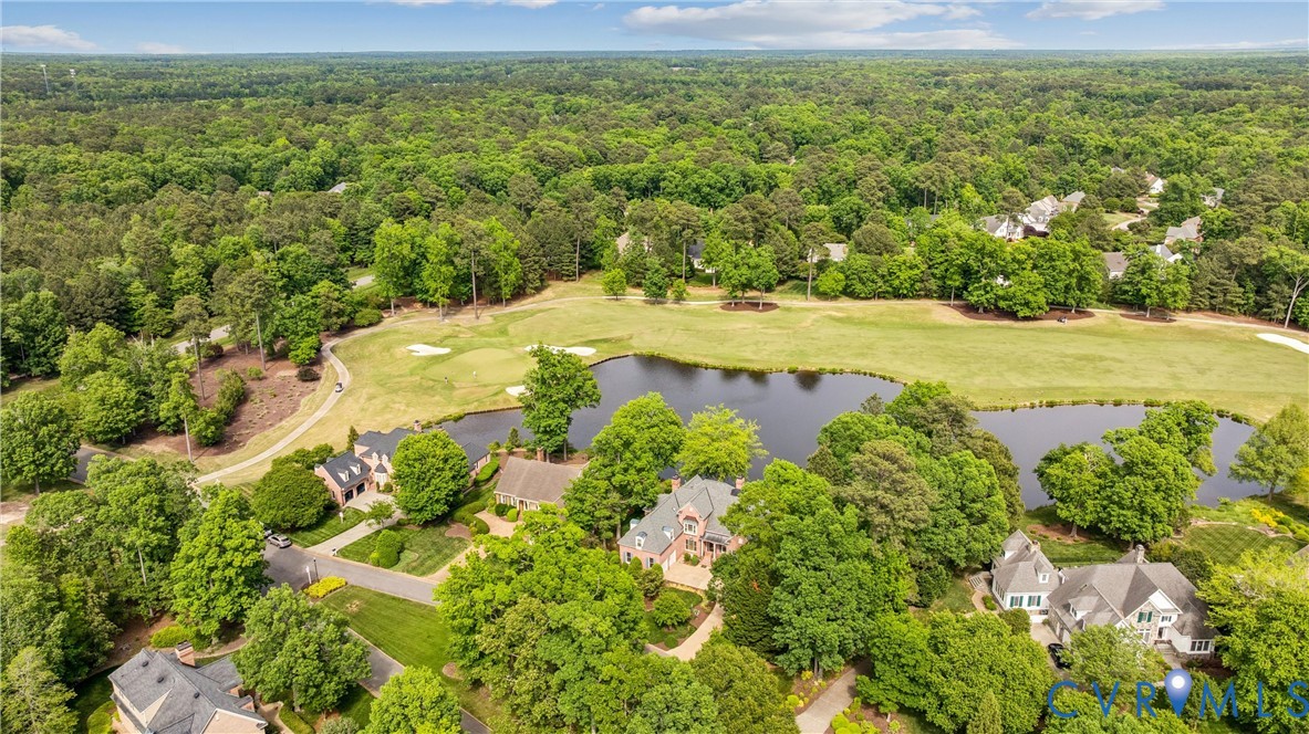 3009 Travis Pond Road Williamsburg, VA 23185 - Photo 89 of 100 Aerial perspective showcasing a residential commun