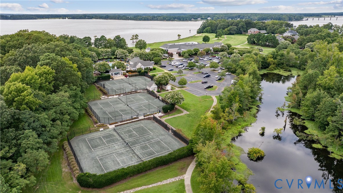 3009 Travis Pond Road Williamsburg, VA 23185 - Photo 97 of 100 Expansive tennis court complex featuring multiple