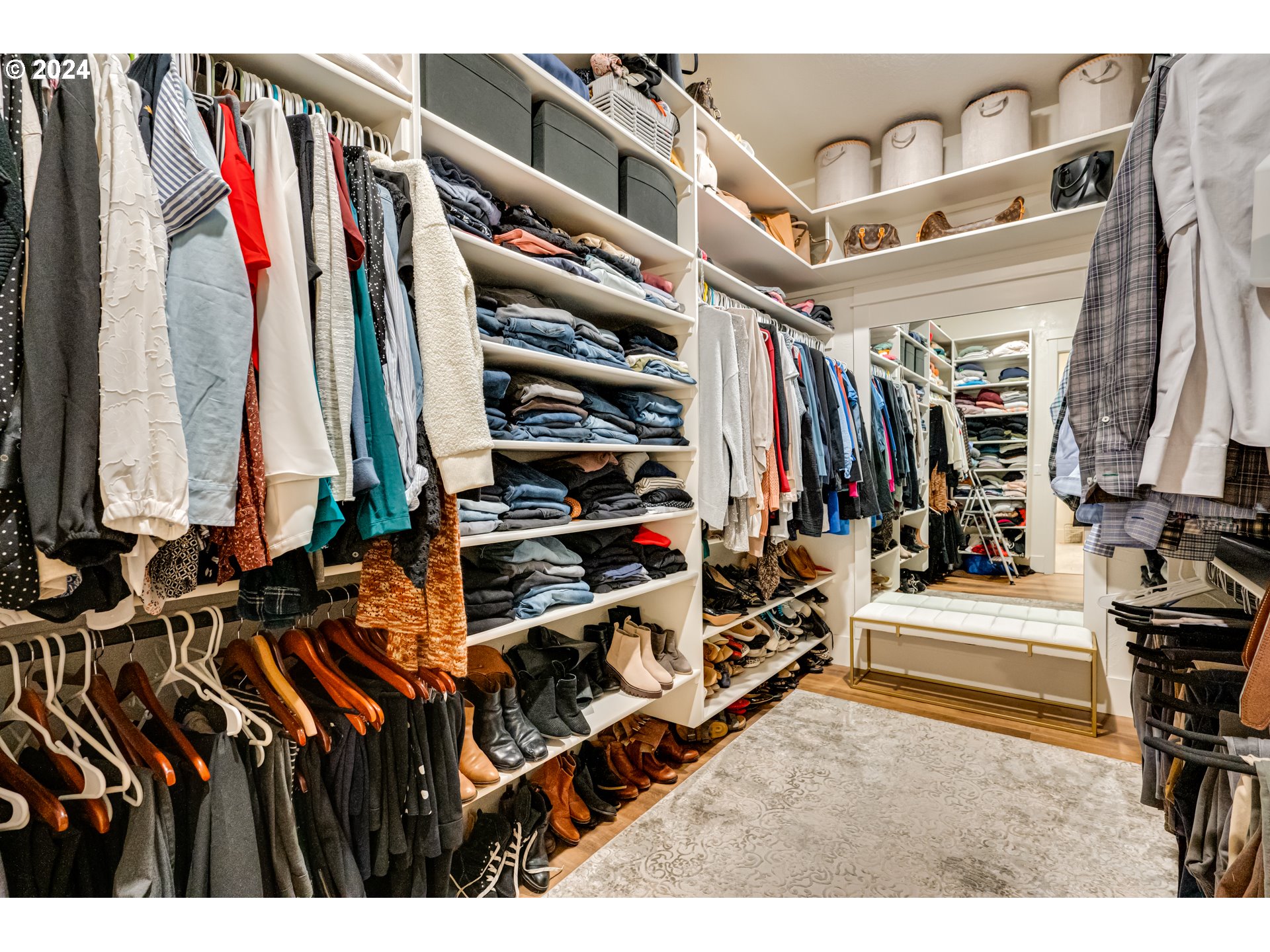 3911 Northwest 114th Street Vancouver, WA 98685 - Photo 34 of 48 a view of walk in closet with clothes and shoes
