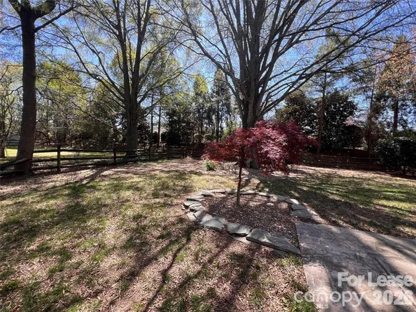 a view of outdoor space with trees