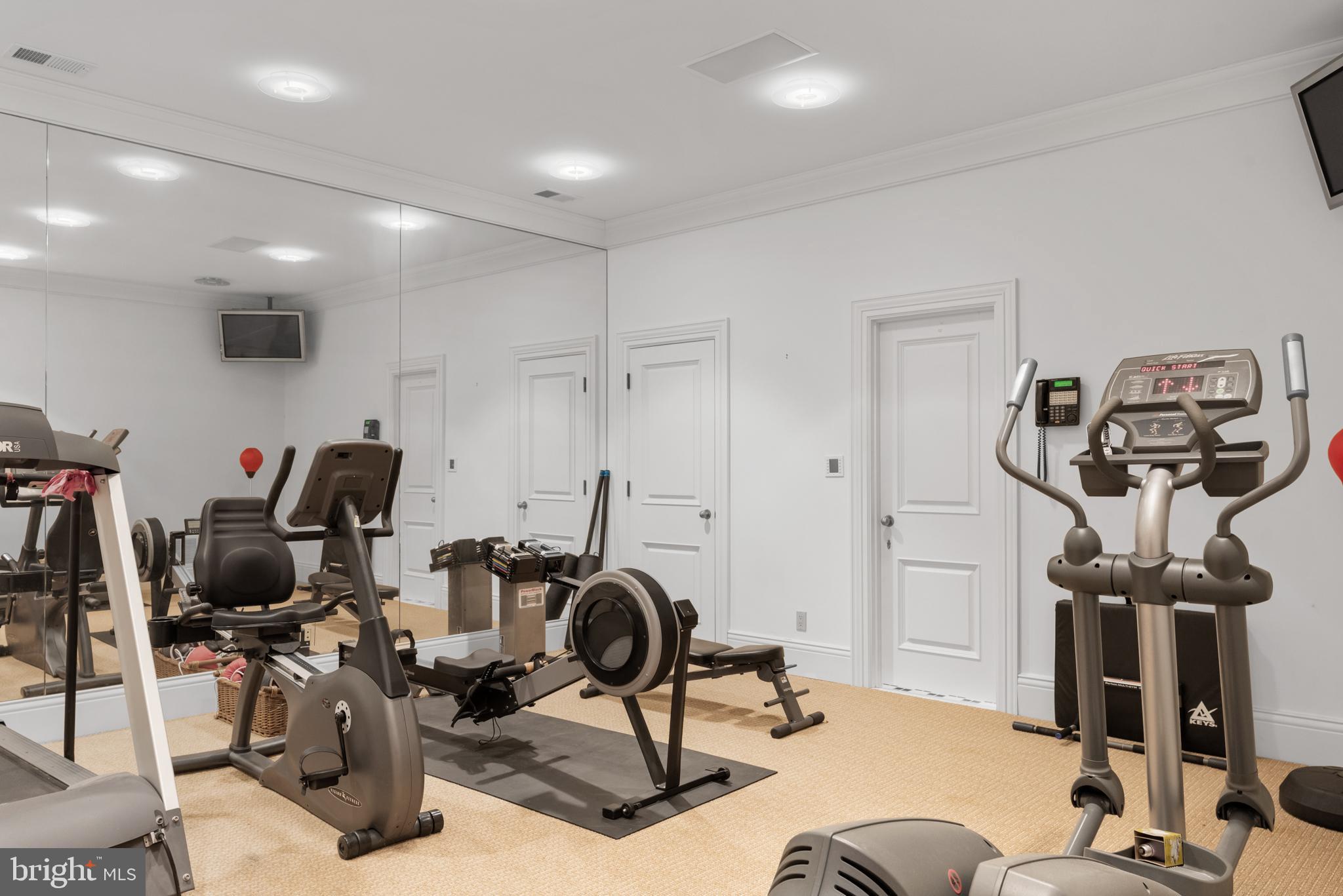 938 Old County Road Severna Park, MD 21146 - Photo 36 of 77 Gym with private, full bathroom