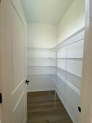 a view of walk in closet