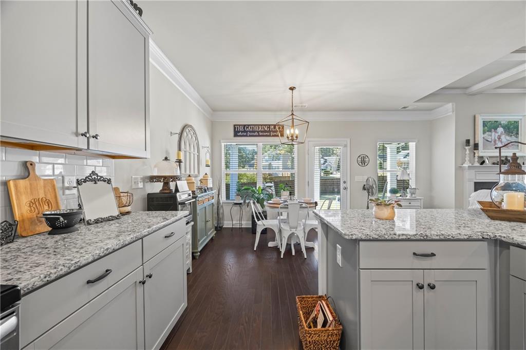 2347 Persimmon Chase Monroe, GA 30656 - Photo 46 of 85 a kitchen with granite countertop lots of counter top space