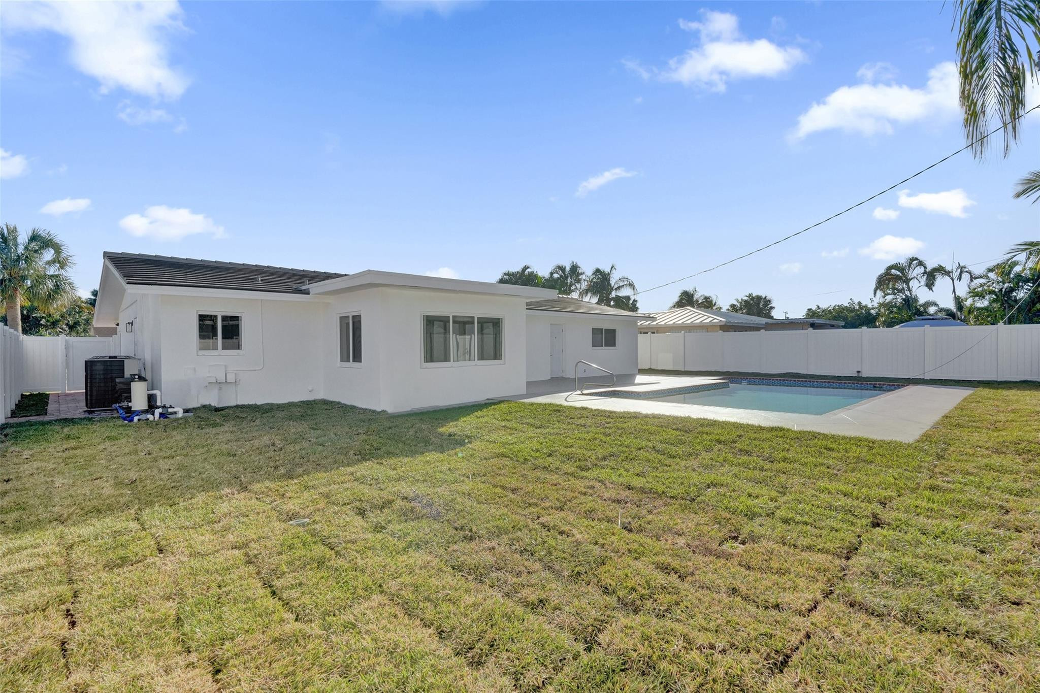 2011 Northeast 34th Street Lighthouse Point, FL 33064 - Photo 45 of 47 a view of outdoor space and yard