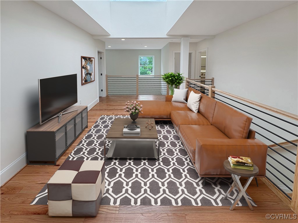 3215 Stuart Avenue, Unit 30 Richmond, VA 23221 - Photo 16 of 28 a living room with furniture and a flat screen tv