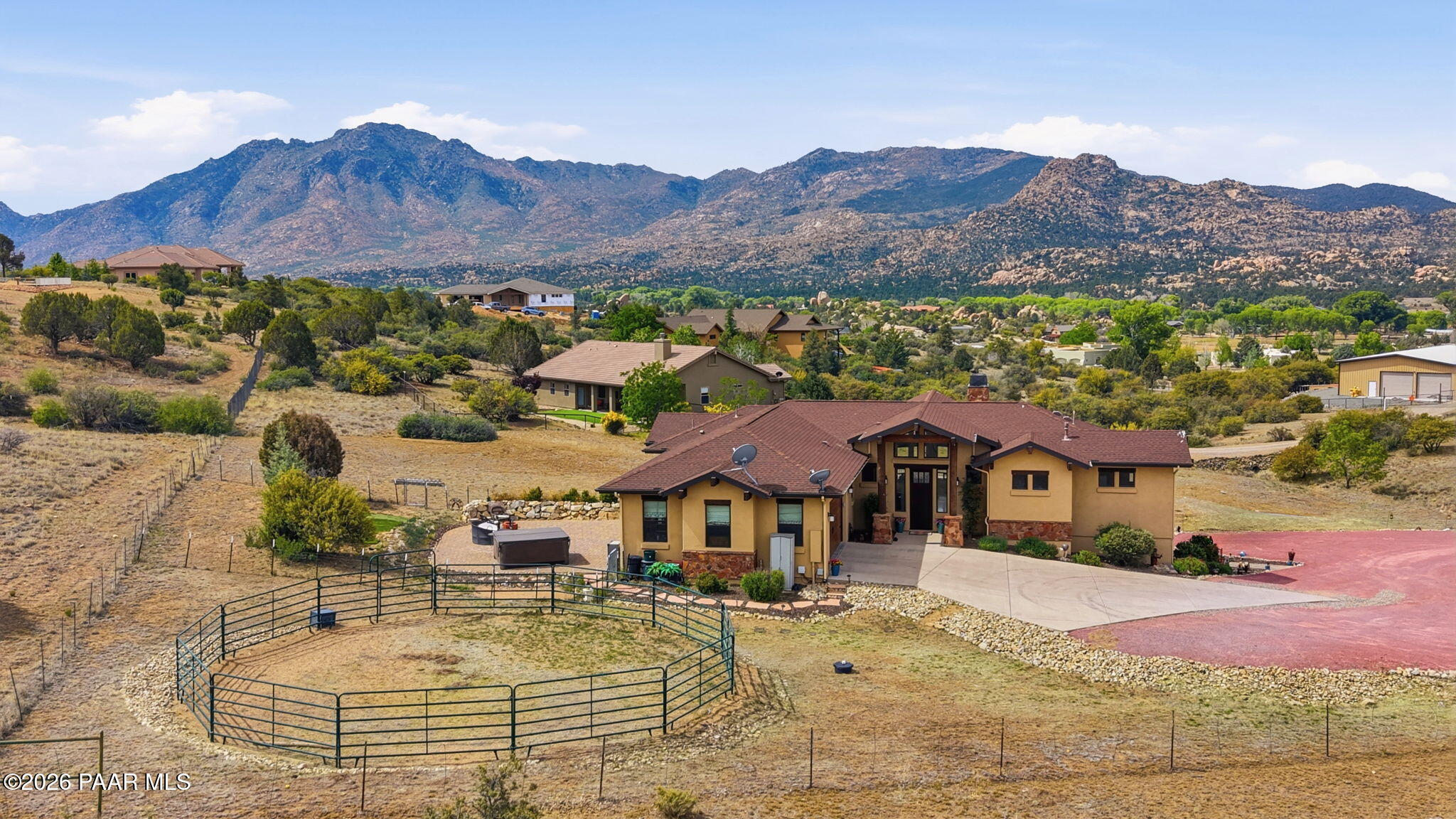 10801 Rocky Point Prescott, AZ 86305 - Photo 5 of 55 4-Aerial Front