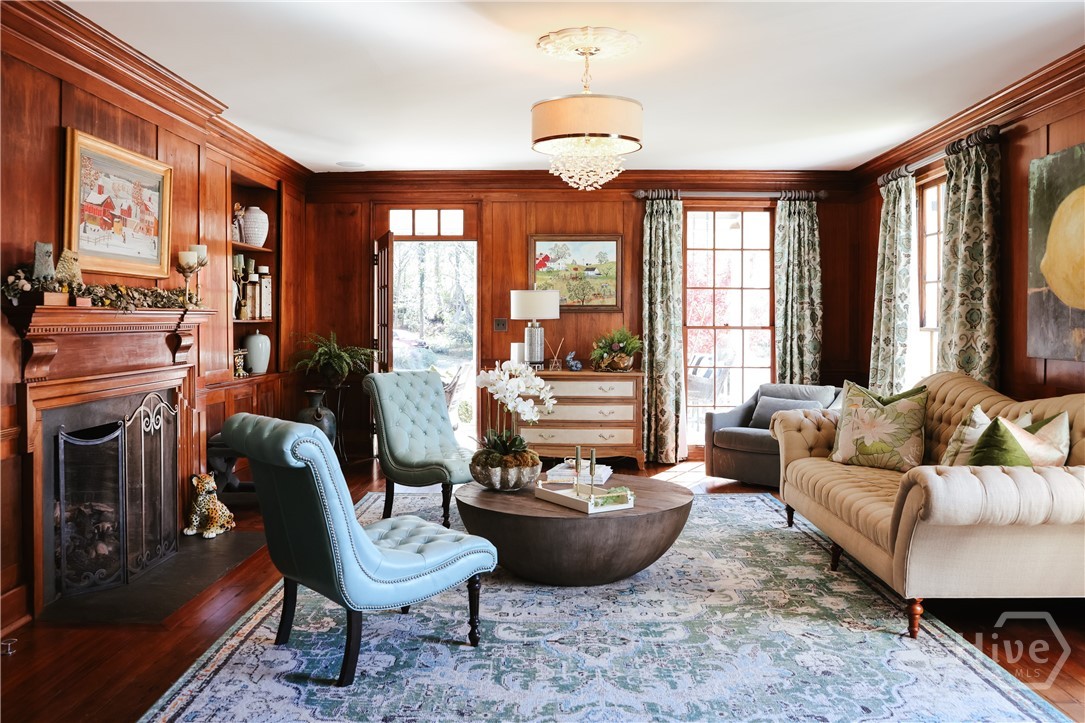 255 Plum Nelly Road Athens, GA 30606 - Photo 12 of 71 Neel Reid Walnut Paneled Walls