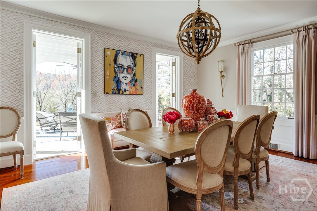 255 Plum Nelly Road Athens, GA 30606 - Photo 15 of 71 French Doors Open to a Covered Patio