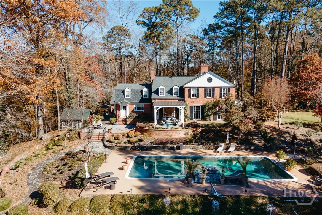 255 Plum Nelly Road Athens, GA 30606 - Photo 50 of 71 Rear View of Home