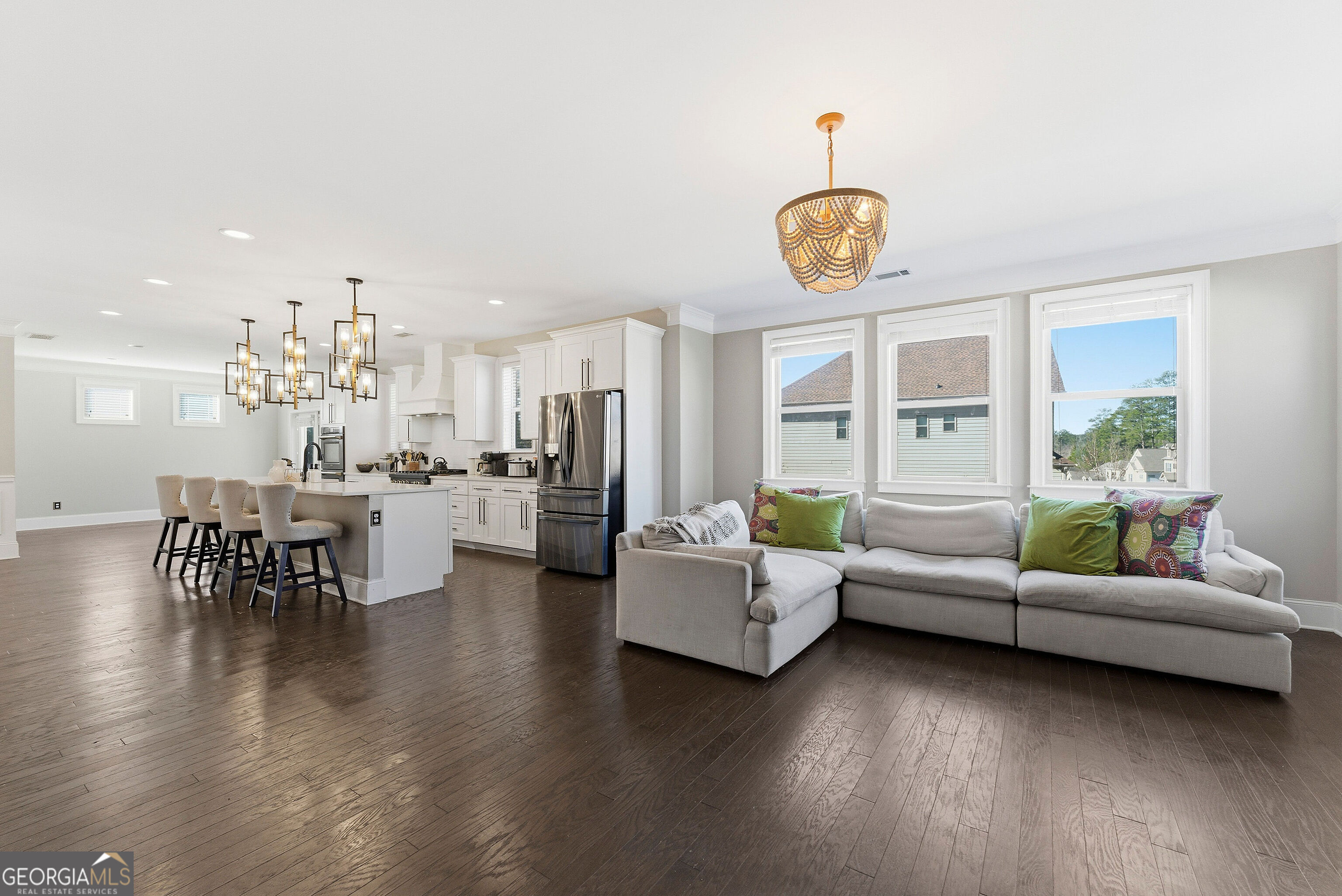 301 Lowell Street Atlanta, GA 30331 - Photo 28 of 28 a living room with furniture wooden floor and a large window
