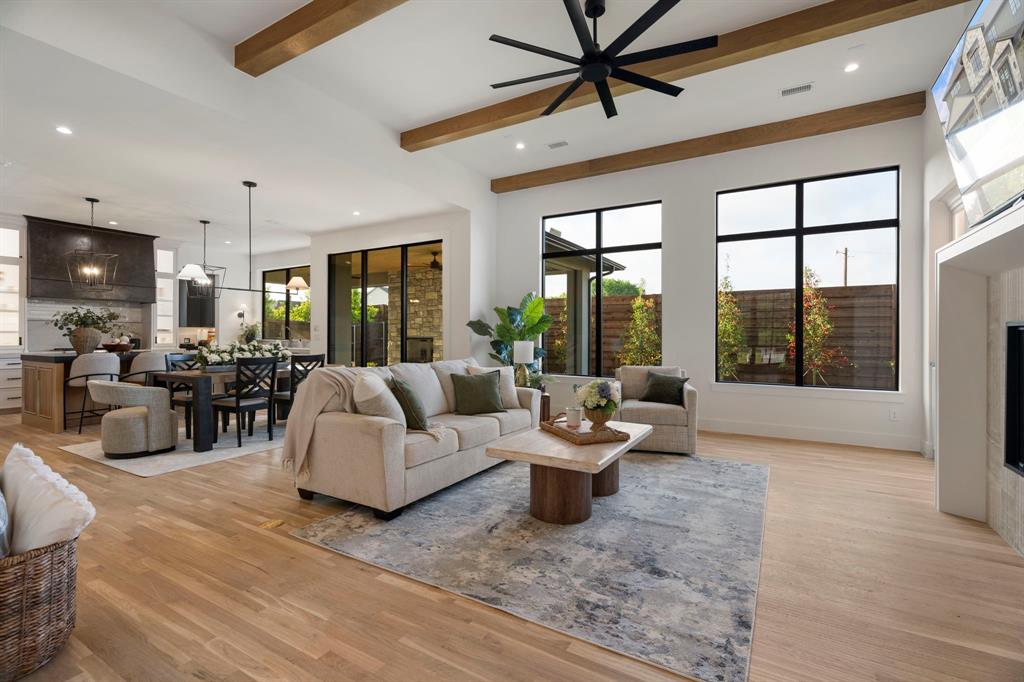 3316 Ferguson Road Grapevine, TX 76092 - Photo 4 of 39 a living room with furniture and a large window