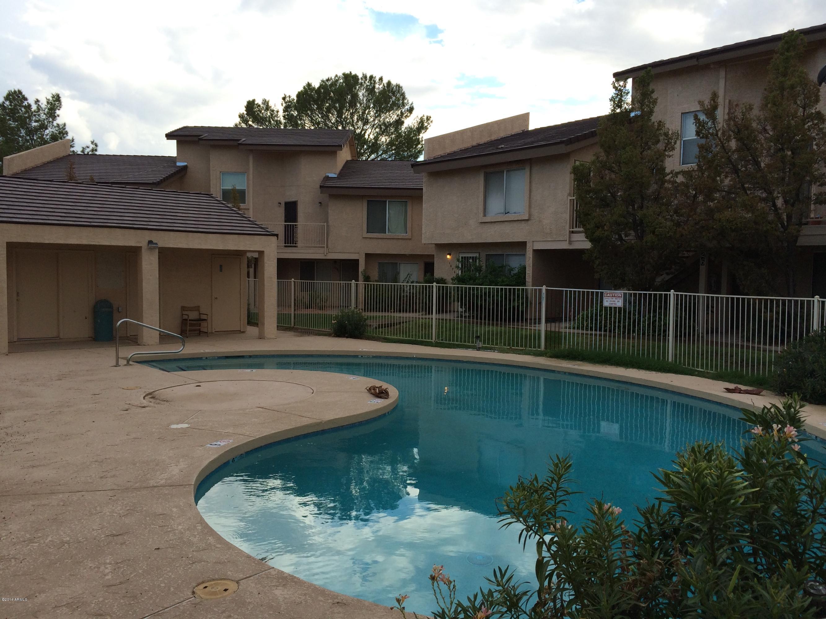 19601 North 7th Street, Unit 1085 Phoenix, AZ 85024 - Photo 20 of 23 a view of a house with pool