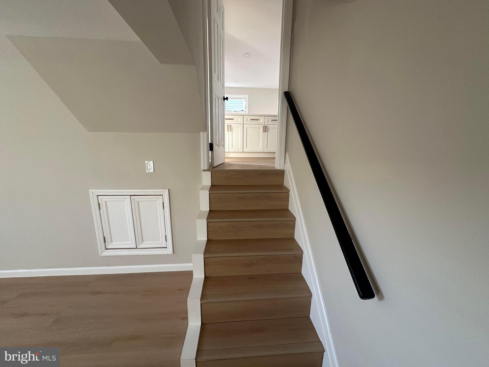 409 Cornwall Road Cherry Hill, NJ 08034 - Photo 11 of 26 a view of staircase with white walls and windows