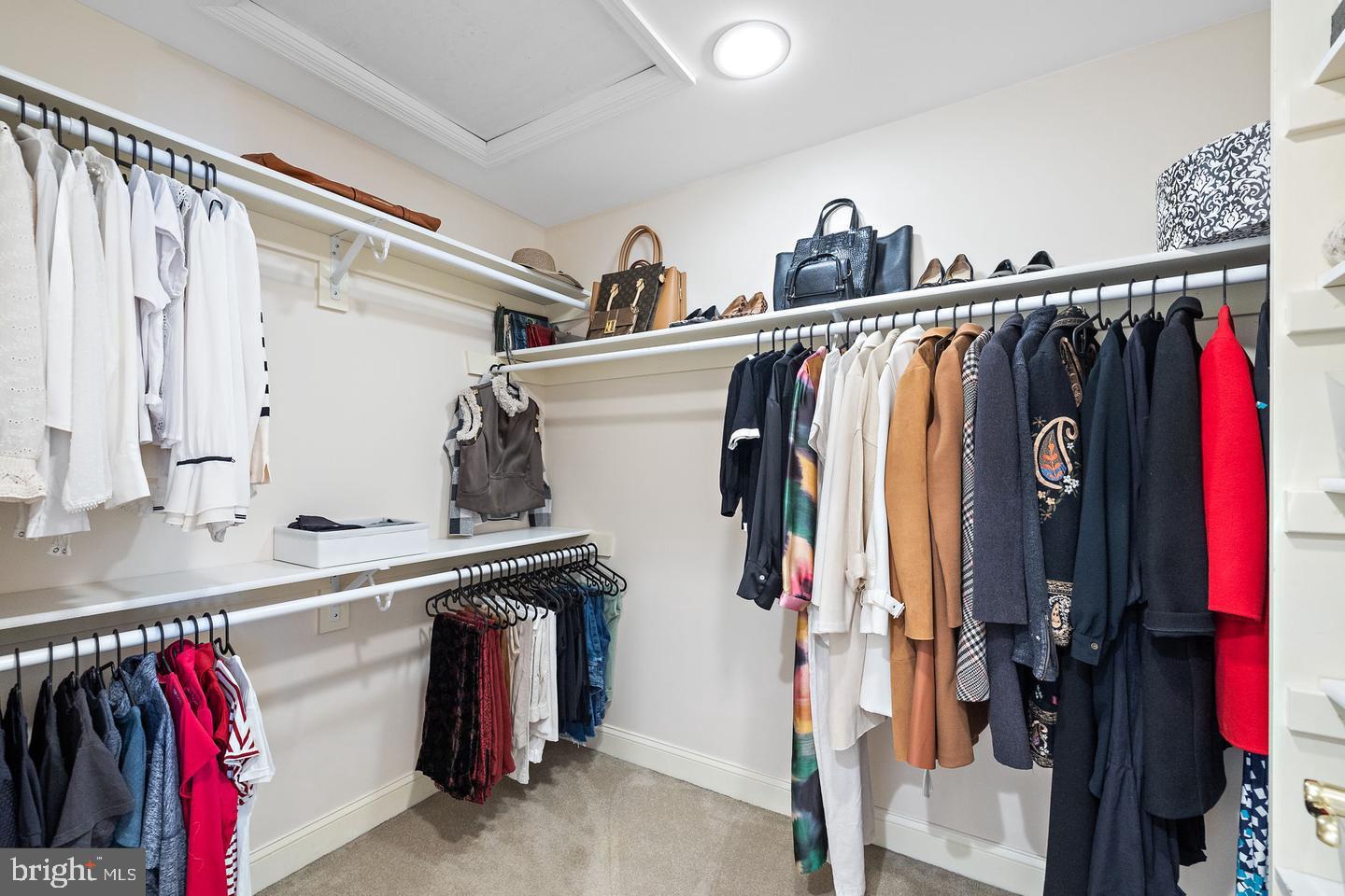 181 East Conestoga Road Wayne, PA 19087 - Photo 30 of 34 a view of walk in closet with clothes and shoes