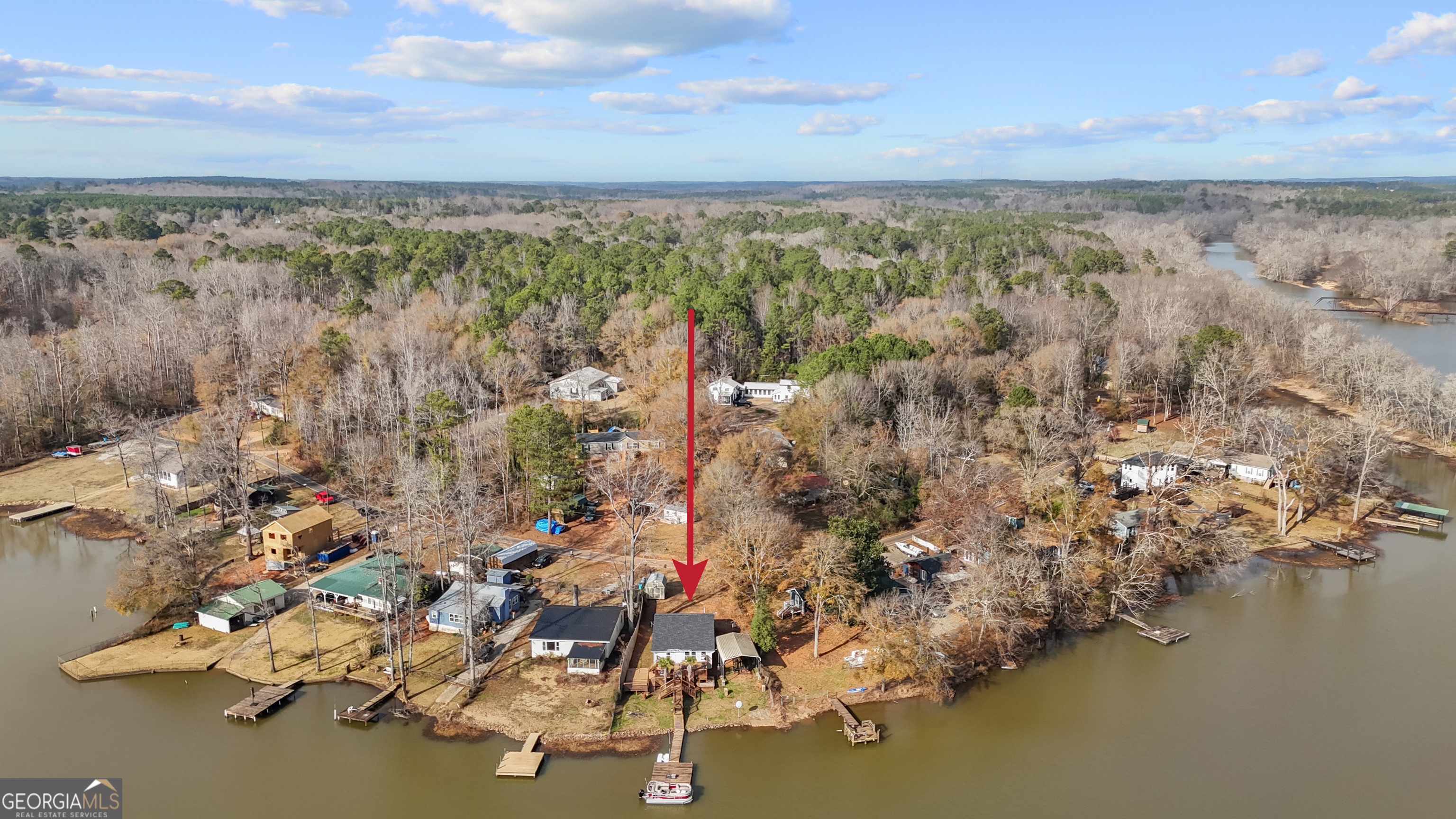 180 Southern Shores Road Jackson, GA 30233 - Photo 33 of 40 view of city and ocean