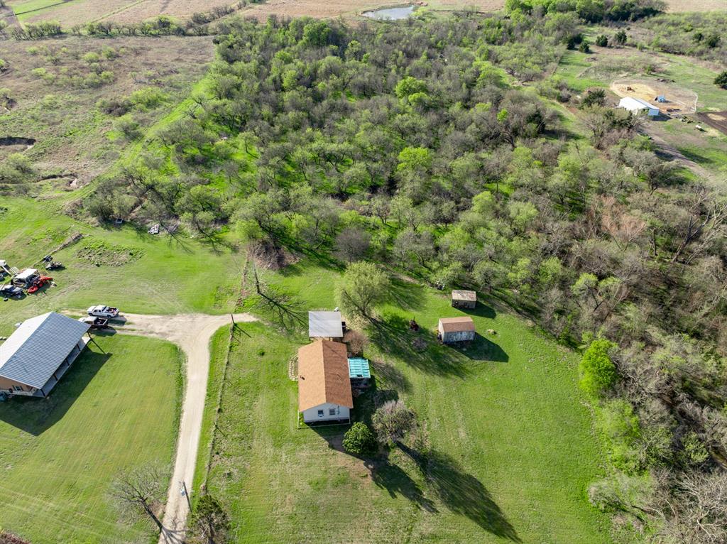 3692 Fm 66 Grandview, TX 76050 - Photo 25 of 39 an aerial view of a house with a yard