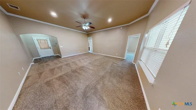 en view interior of the house and stairs