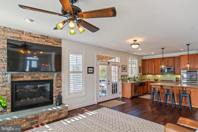 a outdoor space with furniture window and wooden floor