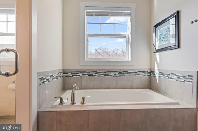 a storage room with furniture and a window