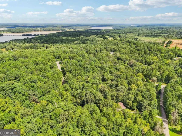 a view of a yard with an outdoor space