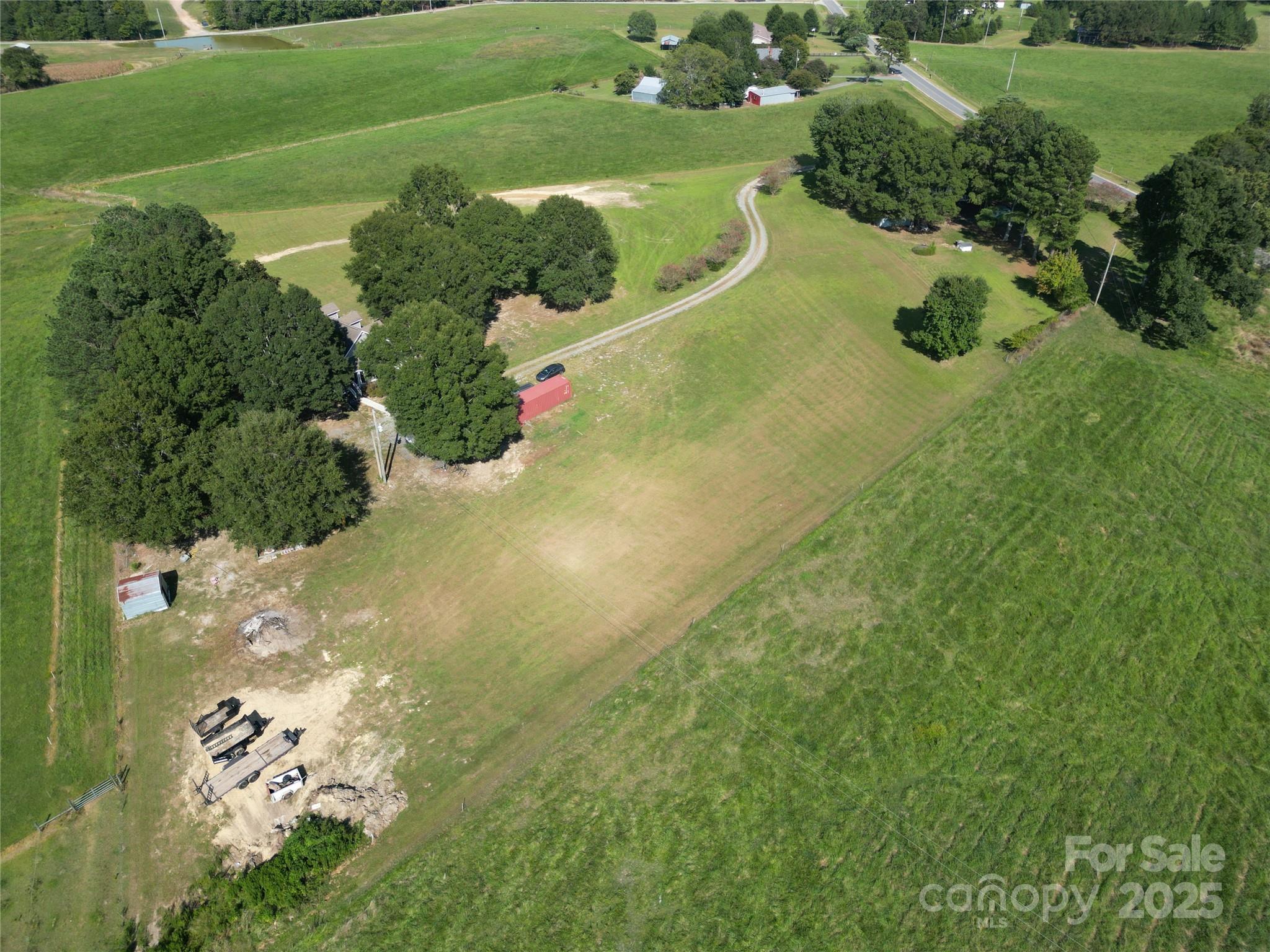 610 Old Dutch Road West Indian Trail, NC 28079 - Photo 26 of 30 an aerial view of a residential houses with outdoor space