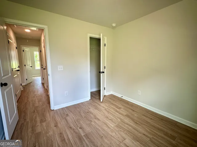 wooden floor in an empty room