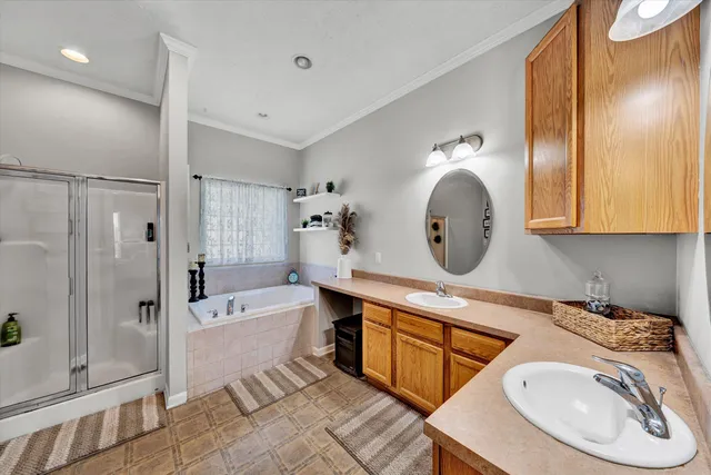 a bathroom with a toilet and a sign