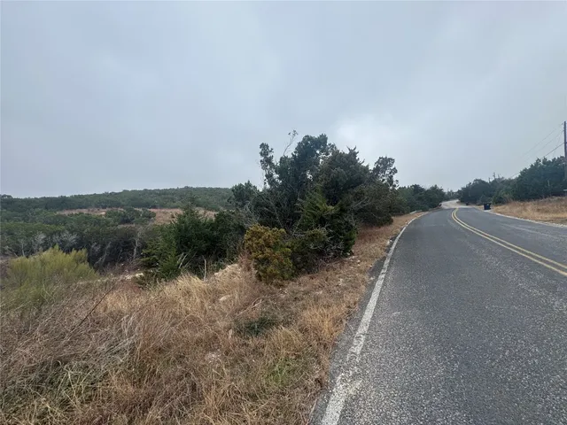 a view of a lake with a mountain in the background