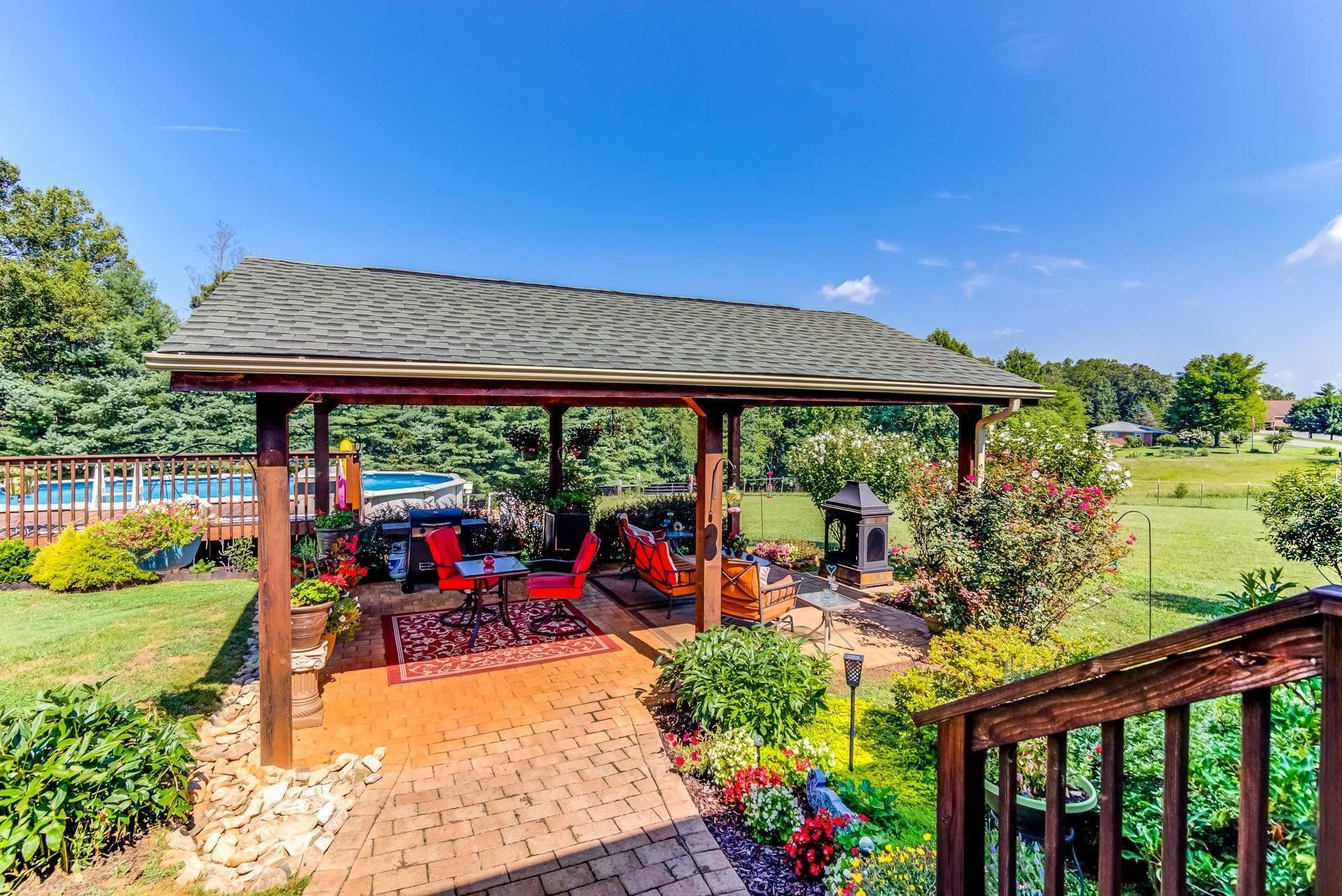 2494 Henry Road Ferrum, VA 24088 - Photo 19 of 60 swimming pool view with a seating space and balcony view