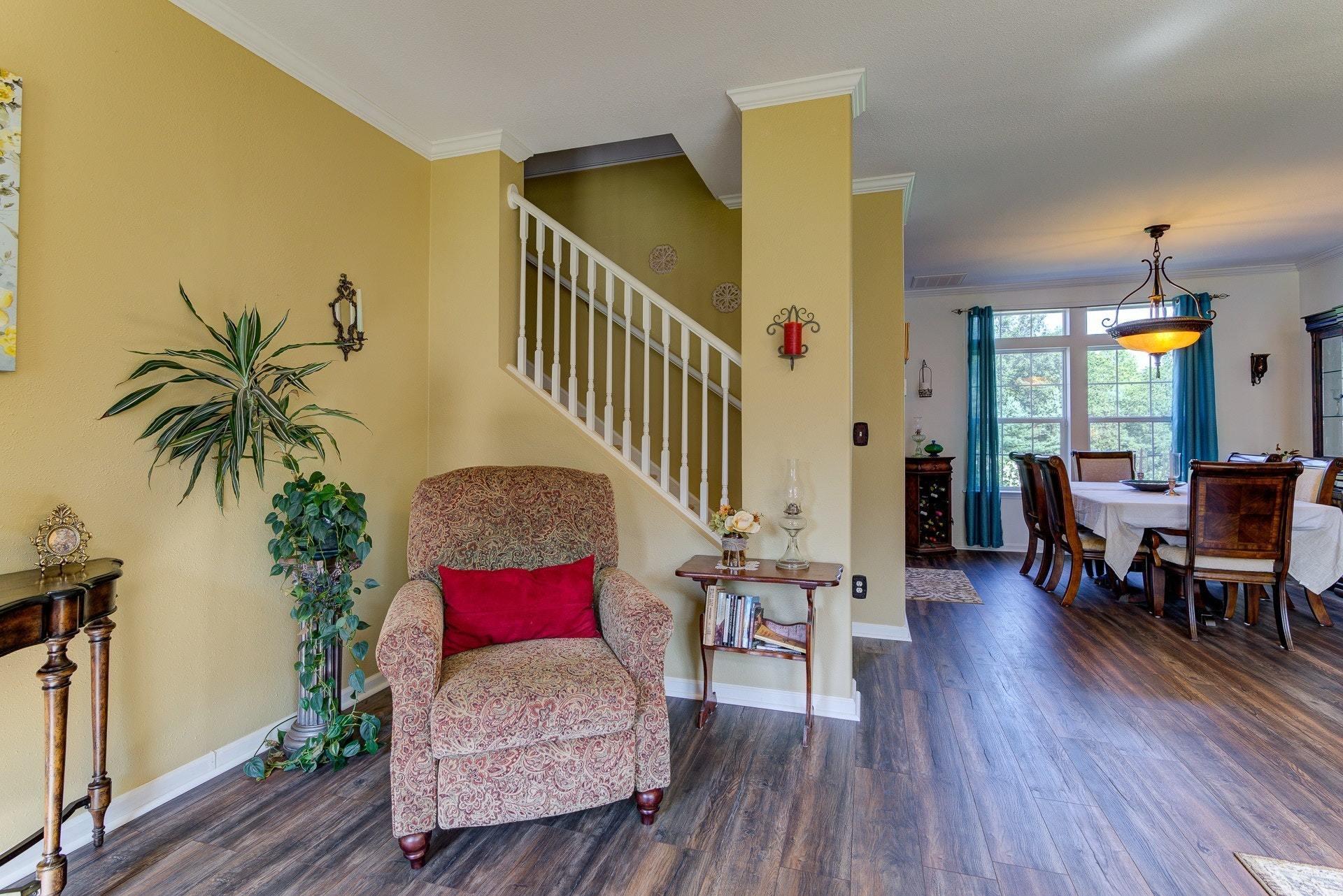 2494 Henry Road Ferrum, VA 24088 - Photo 29 of 60 a living room with furniture and wooden floor