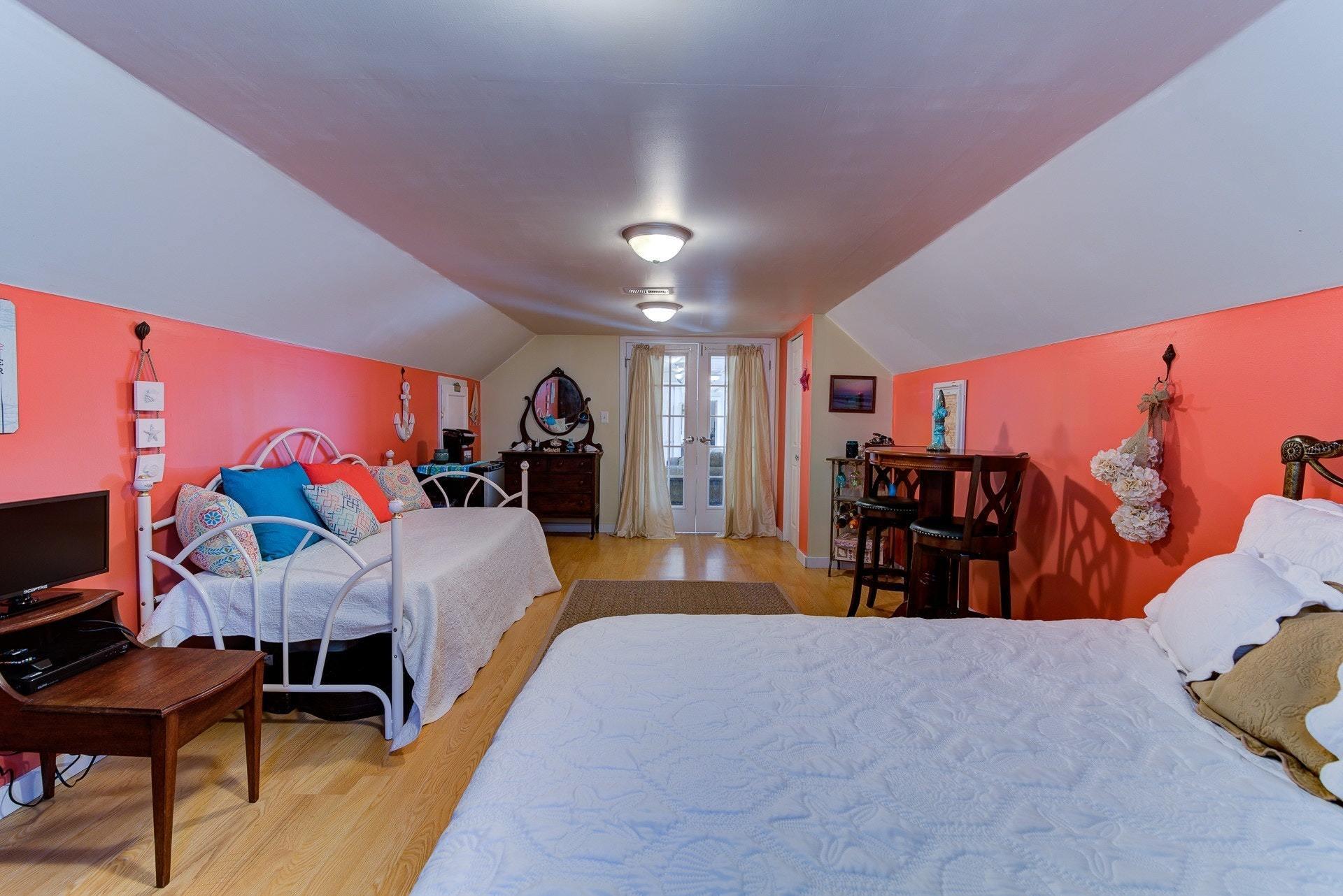 2494 Henry Road Ferrum, VA 24088 - Photo 33 of 60 a bed room with a bed and a chair