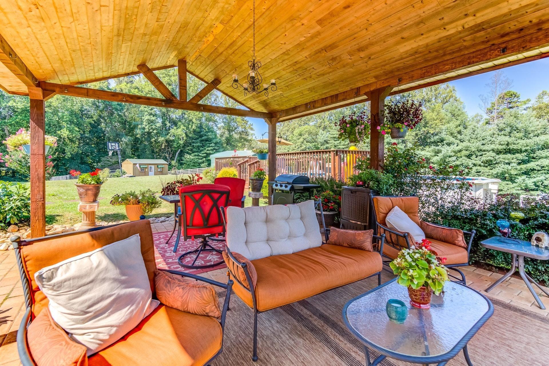 2494 Henry Road Ferrum, VA 24088 - Photo 39 of 60 a outdoor view with a sitting space